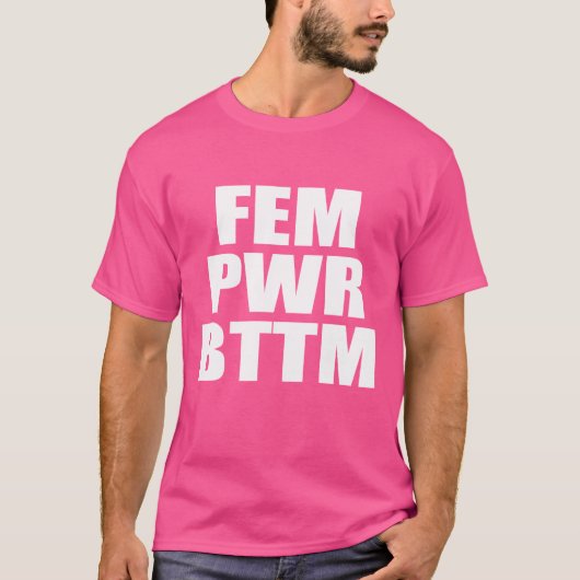 FEM PWR BTTM Tシャツ (正面)