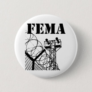 FEMAのキャンプ 缶バッジ