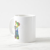 Female Basketball Player コーヒーマグカップ (正面左)