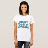 female basketball player team tシャツ (正面フル)