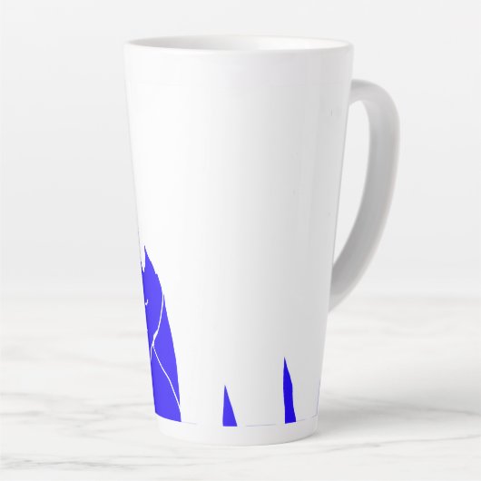 Female Cloud Spirit Large Mug カフェラテマグ (右アングル)