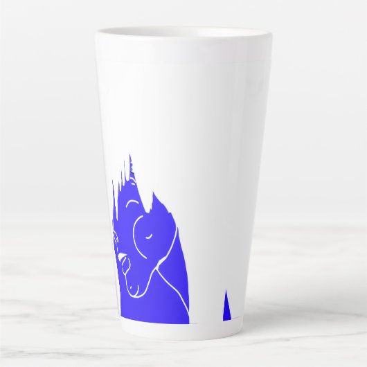 Female Cloud Spirit Large Mug カフェラテマグ (正面)