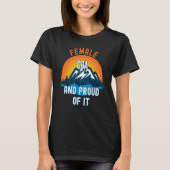 Female Cpa And Proud Of It Tシャツ (正面)
