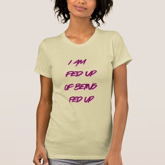Female Crew neck tshirt Tシャツ (正面)