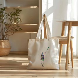 Female Field Hockey Player トートバッグ