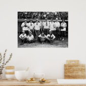 Female Giants Baseball, 1913 ポスター (キッチン)