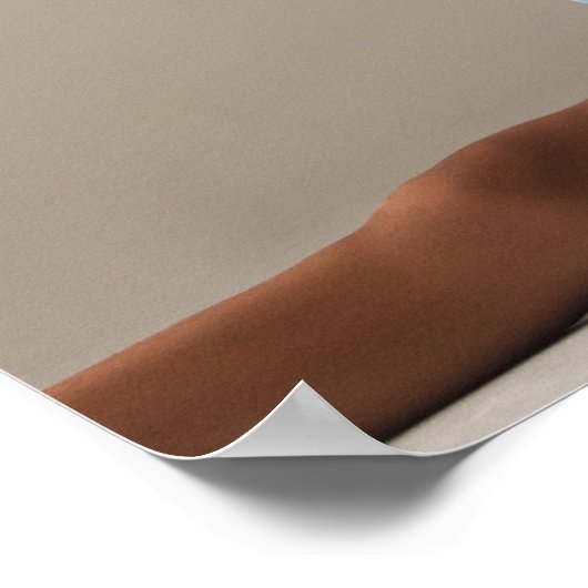 Female gymnast (12-13) performing splits ポスター (角)