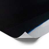 Female gymnast performing in spotlight, studio ポスター (角)