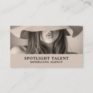 Female Hat Model、Modeling Agency、Model Agent 名刺