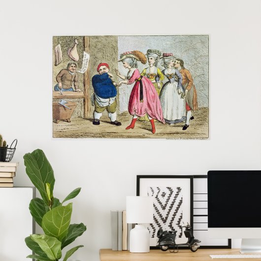 Female InfluenceまたはDevonshire Canvas ポスター (ホームオフィス)