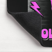 Female Karate Fighter Don't Let The Pony Tail Fool マウスパッド (コーナー)