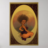 Female Lady Bug type poster ポスター (正面)