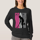 Female Master Hockey Instructor Hockey Coach Tシャツ (正面)
