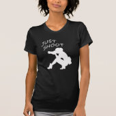 Female Photographer Just Shoot Tシャツ (正面)