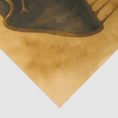 Female Pirate with Rum Barrel Vintage Nautical  薄葉紙 (詳細)