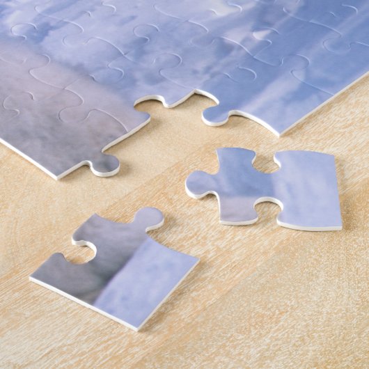 Female Polar Bear Standing with 2 Cubs at her ジグソーパズル (側面)