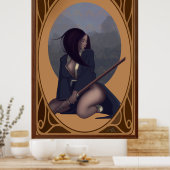 Female Samuria Poster ポスター (キッチン)