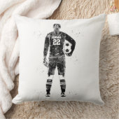 Female Soccer Goalie クッション (ブランケット)