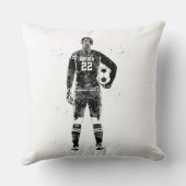 Female Soccer Goalie クッション (裏面)