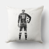 Female Soccer Goalie クッション (正面)