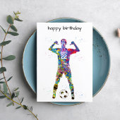 Female Soccer Player カード