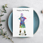 Female Soccer Player カード