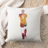Female Soccer Player  クッション (ブランケット)