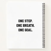 Female Softball Player ノートブック (裏面)