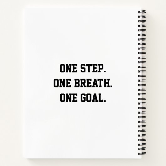 Female Softball Player ノートブック (裏面)