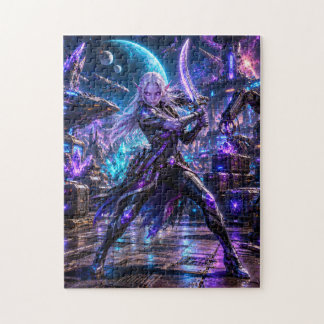 Female Space Pirate — Alien Duelist ジグソーパズル
