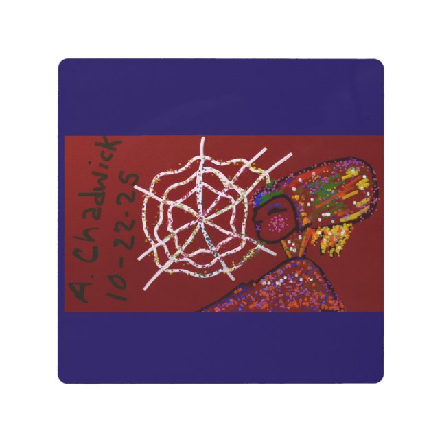 Female Spider Pharaoh メタルプリント (正面)