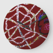 Female Spider Pharaoh  ラージ壁時計 (正面)