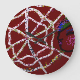 Female Spider Pharaoh  ラージ壁時計