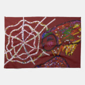 Female Spider Pharaoh Kitchen Towel キッチンタオル (横)