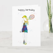 Female Tennis Player カード (正面)