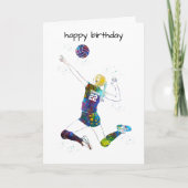 Female Volleyball Player カード (正面)