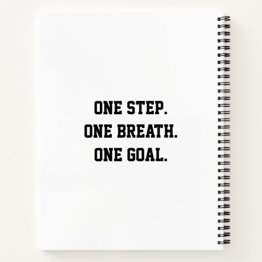 Female Volleyball Player ノートブック (裏面)