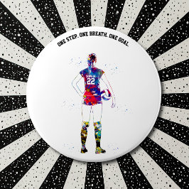 Female Volleyball Player 缶バッジ