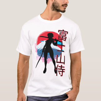 Female Warrior Mt. Fuji Tシャツ