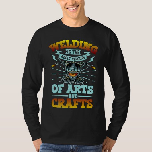 Female Welder   Welding Mechanic Forge Metalwork   Tシャツ (正面)
