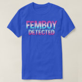 Femboy Femboyがギフトを検出 Tシャツ (デザイン正面)
