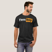 Femboy Logo Classic T-Shirt Tシャツ (正面フル)