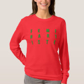 FEMINARTISTE 世界平和 Tシャツ (正面)