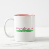 Feminazi ツートーンマグカップ (左)