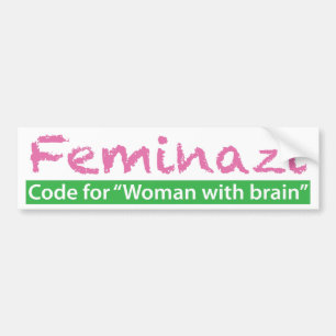 Feminazi バンパーステッカー