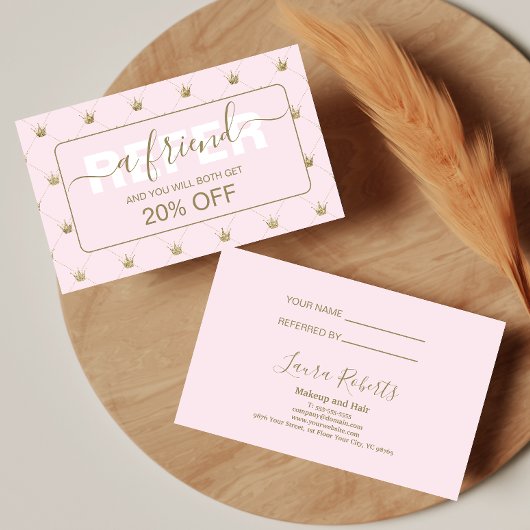 Feminine Blush Crown Style 紹介カード