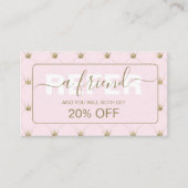 Feminine Blush Crown Style 紹介カード (正面)