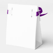 Feminine & Elegant Birthday Party Favor Design フェイバーボックス (裏面サイド)