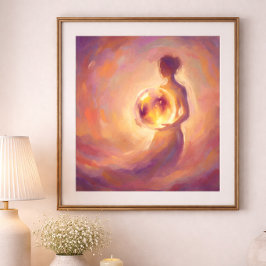 Feminine Energy Spiritual & Symbolic Poster ポスター