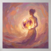 Feminine Energy Spiritual & Symbolic Poster ポスター (正面)